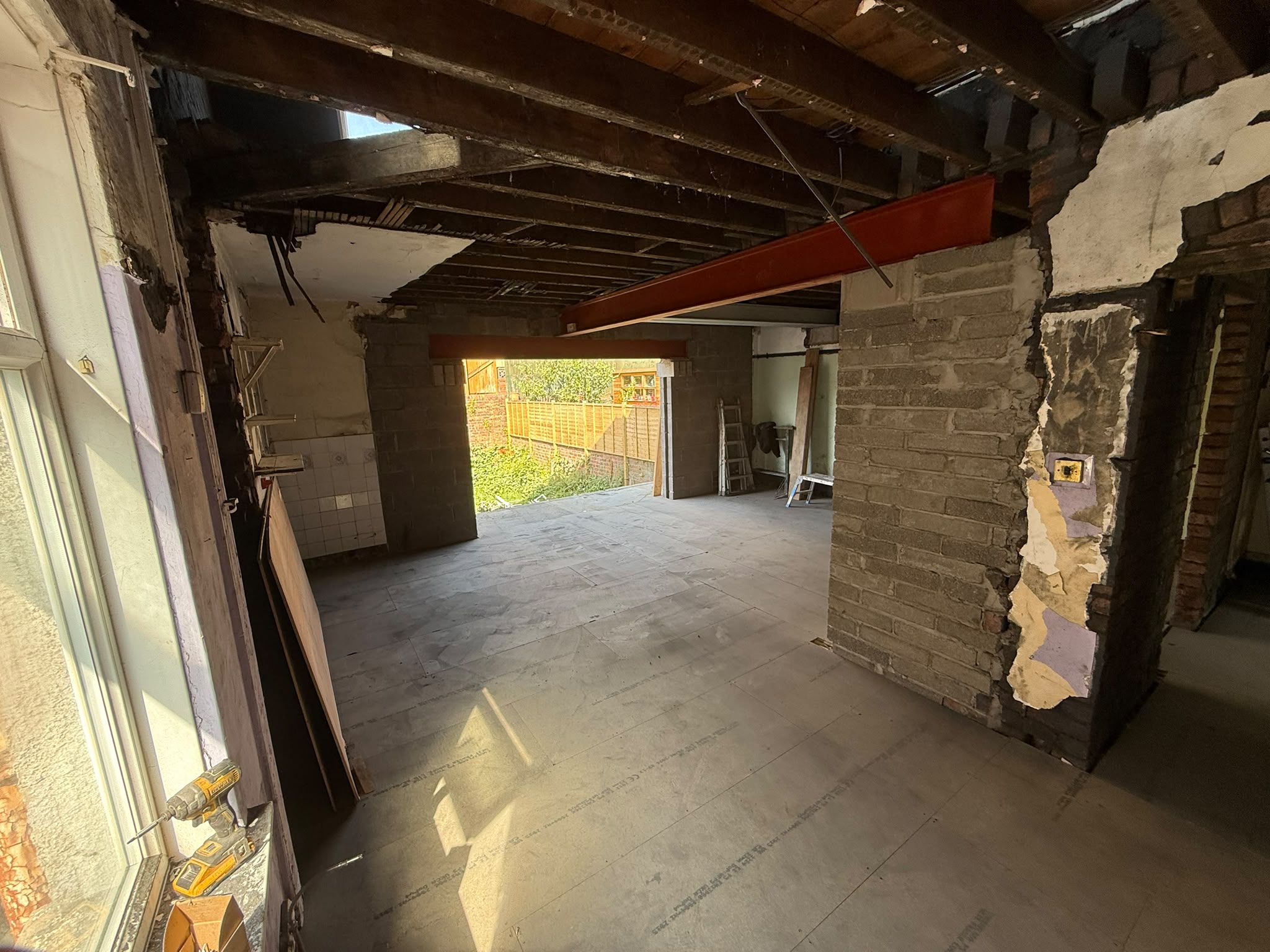 Structural knock-through complete